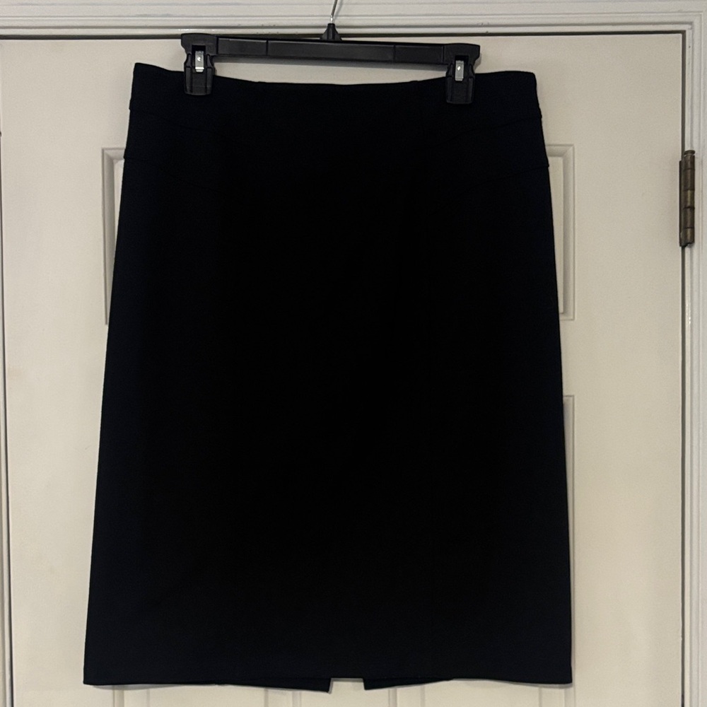 Classic Black Pencil Skirt - Women